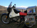 The rebuilt bike